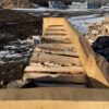 Live Edge Decorative Firewood Rack - Image 2