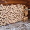 Live Edge Decorative Firewood Rack - Image 4